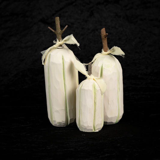 WHITE Pumpkin set P-001