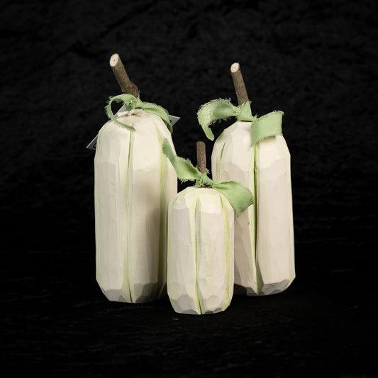 WHITE Pumpkin set P-008