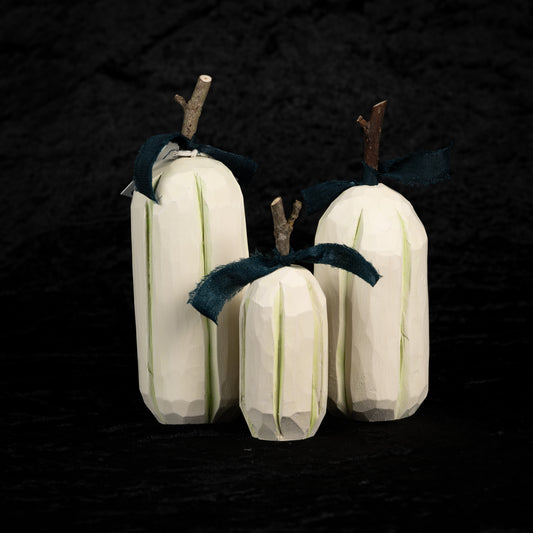 WHITE Pumpkin set P-009