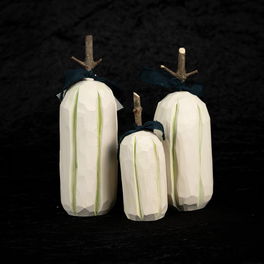 WHITE Pumpkin set P-013