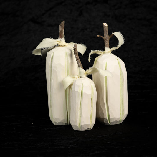 WHITE Pumpkin set P-016