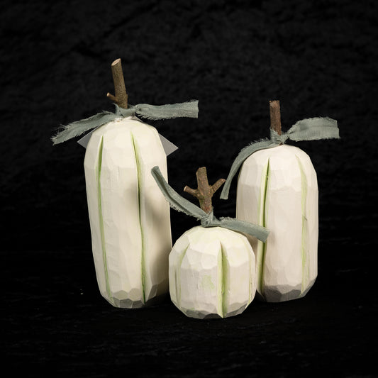 WHITE Pumpkin set P-019