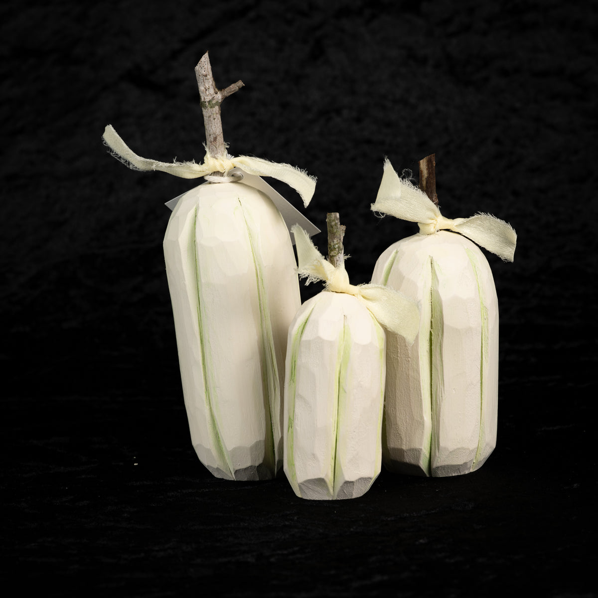 WHITE Pumpkin set P-020