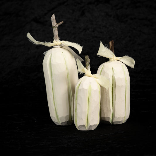 WHITE Pumpkin set P-020