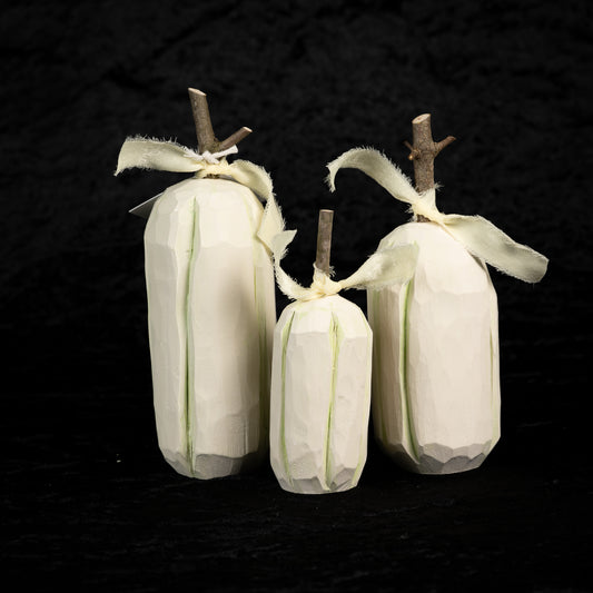 WHITE Pumpkin set P-021