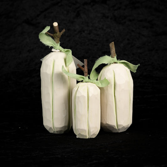 WHITE Pumpkin set P-022